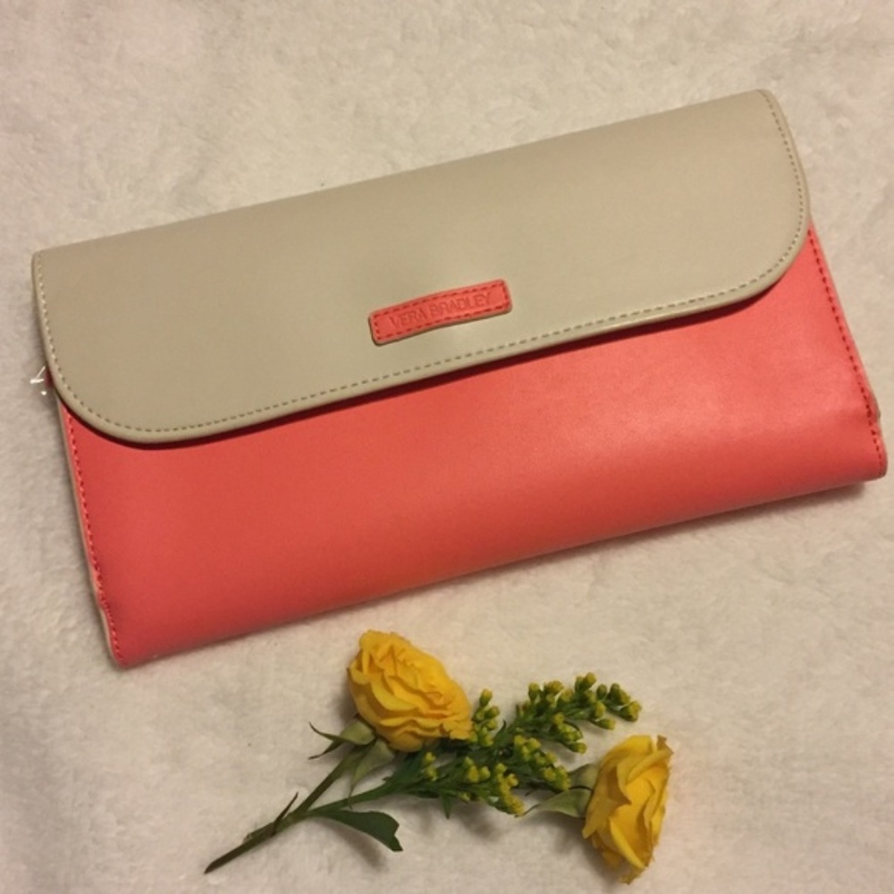 Vera Bradley flap clutch